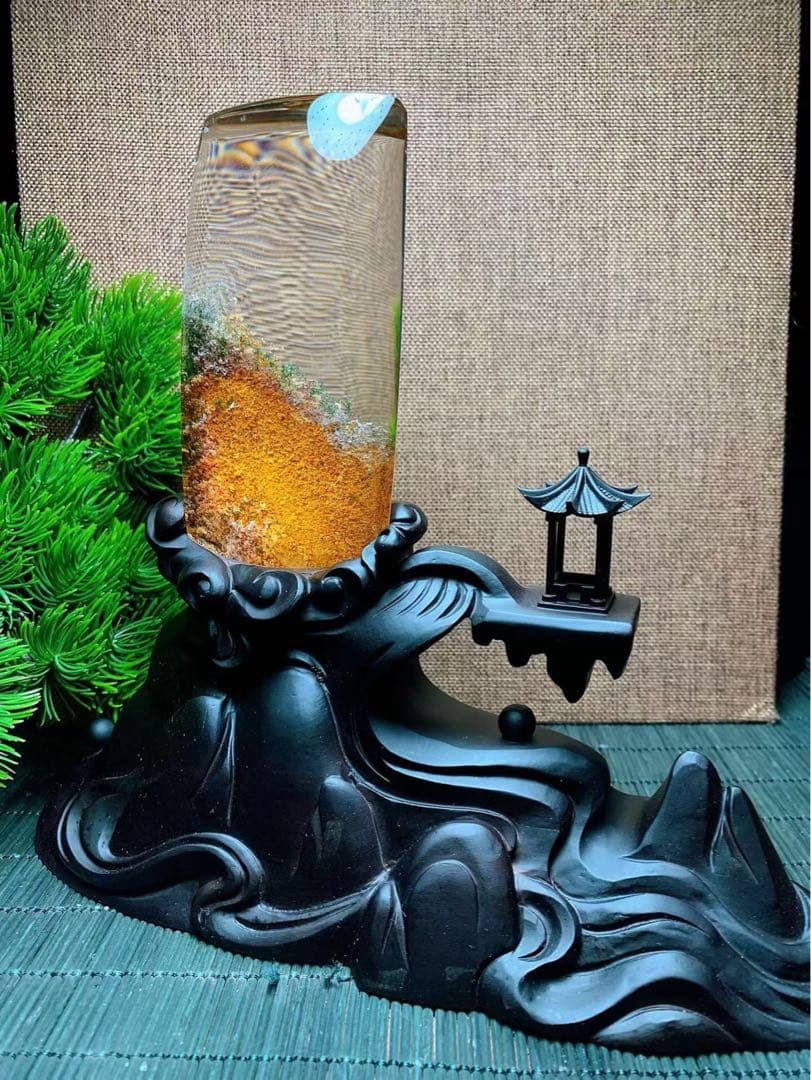 ⭐︎【極上品】天然 ガーデン クォーツ 置物 529.2g