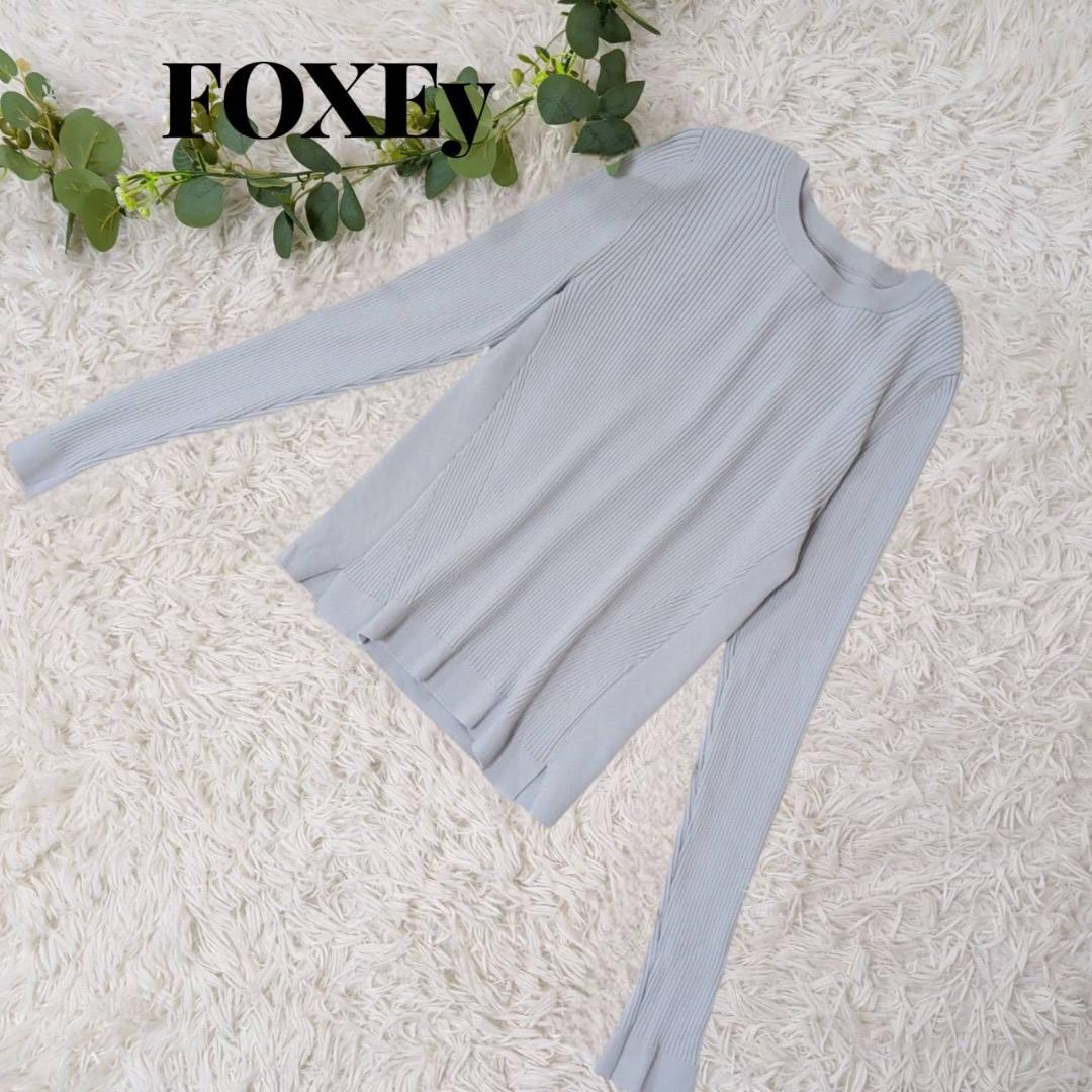 日本製❗️美品❗️【フォクシー】 手の甲隠せる可愛い❣️イタリア糸 レディース