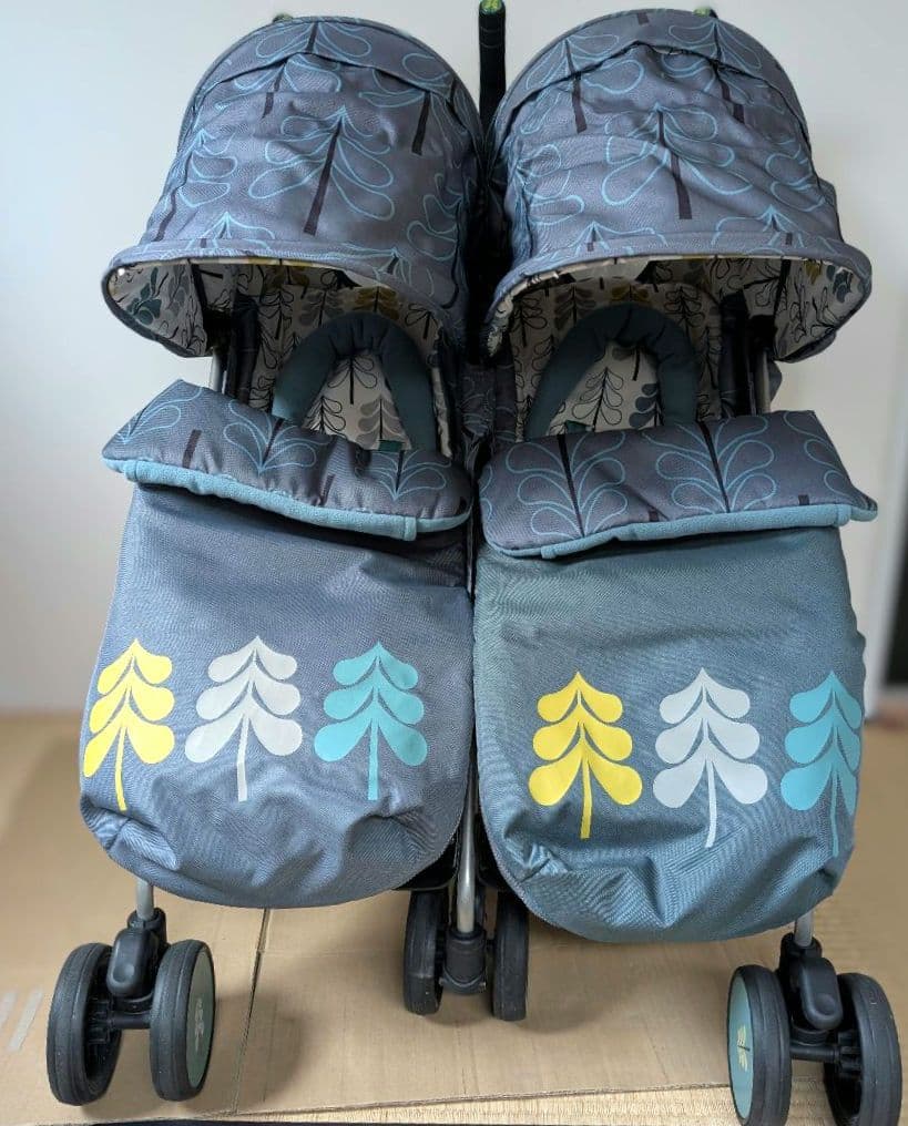 ベビーカー　COSATTO コサット　2人乗り　双子用