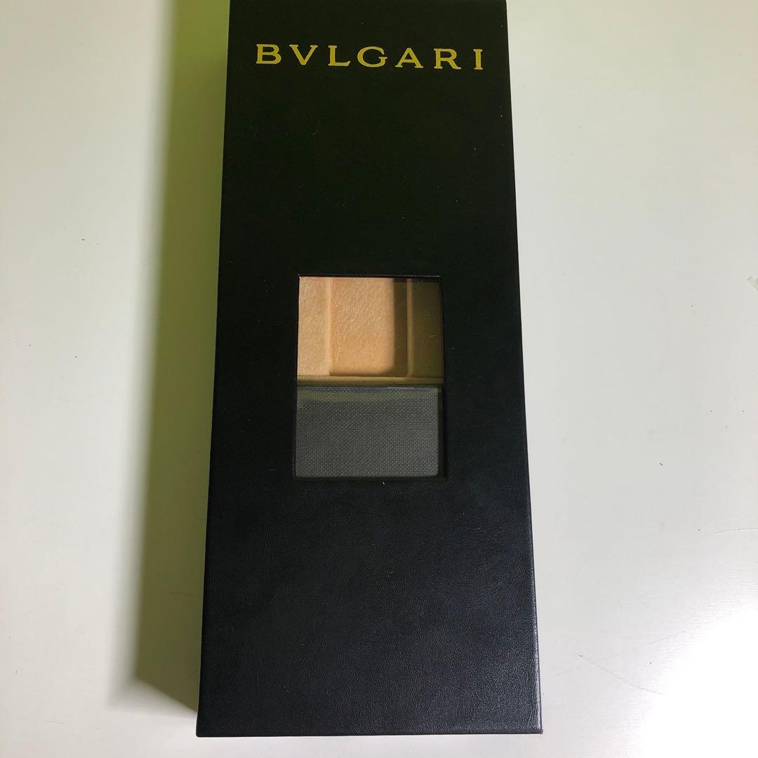 【BVLGARI】 ブラックレザー デジタル腕時計