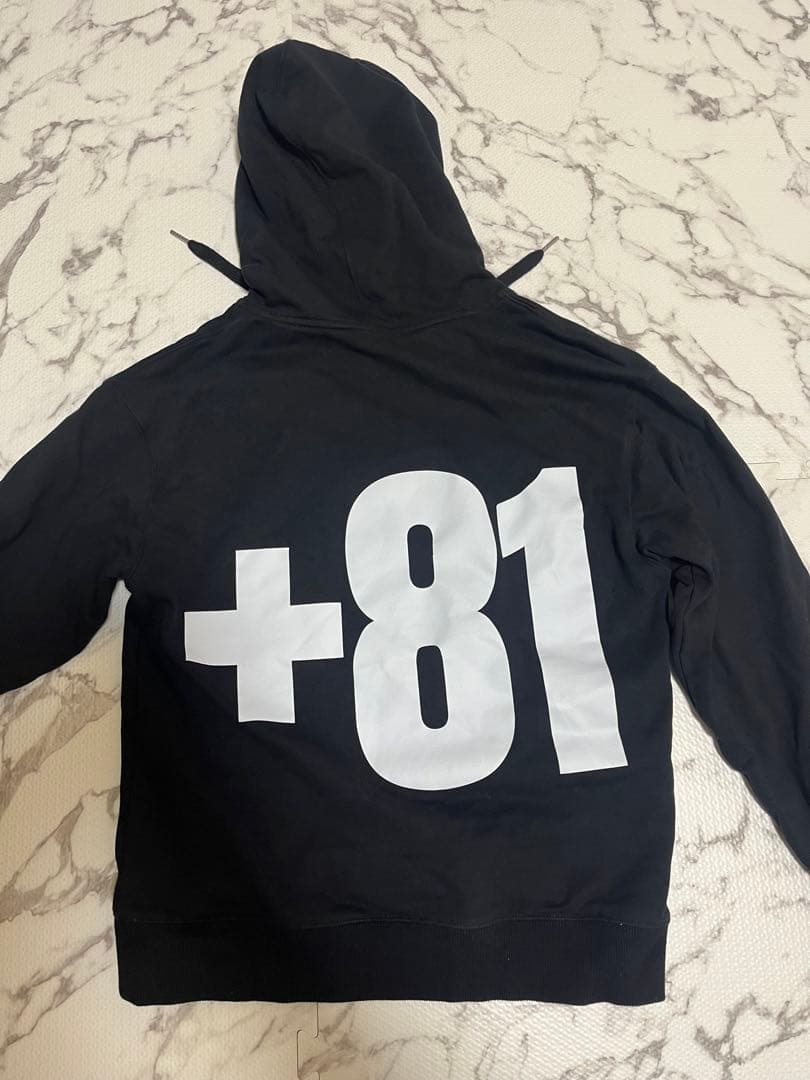 激レア　jarmy +81 パーカー　xs ブラック