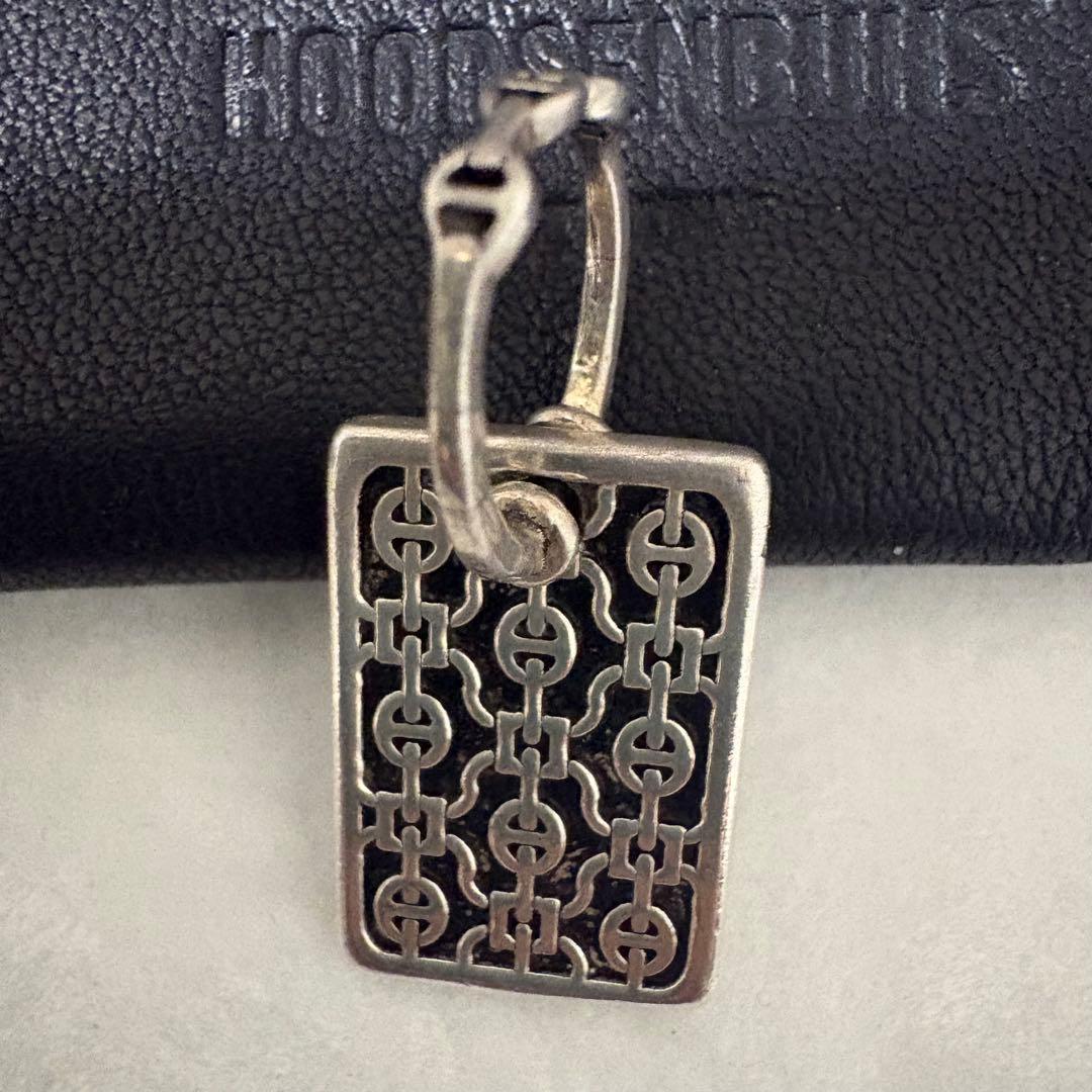 HOORSENBUHS ホーセンブース レクタングルレース シルバー ペンダント