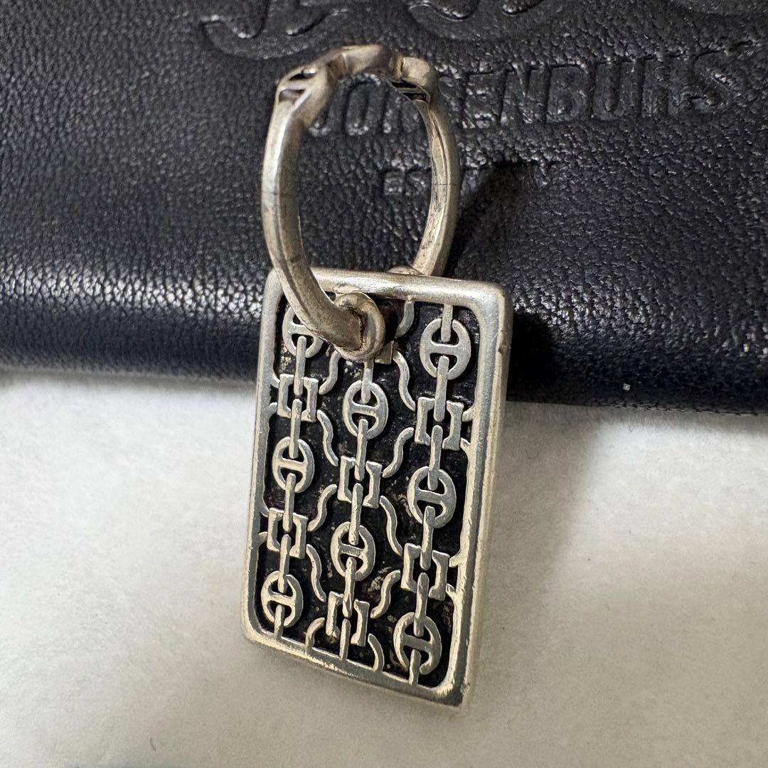 HOORSENBUHS ホーセンブース レクタングルレース シルバー ペンダント