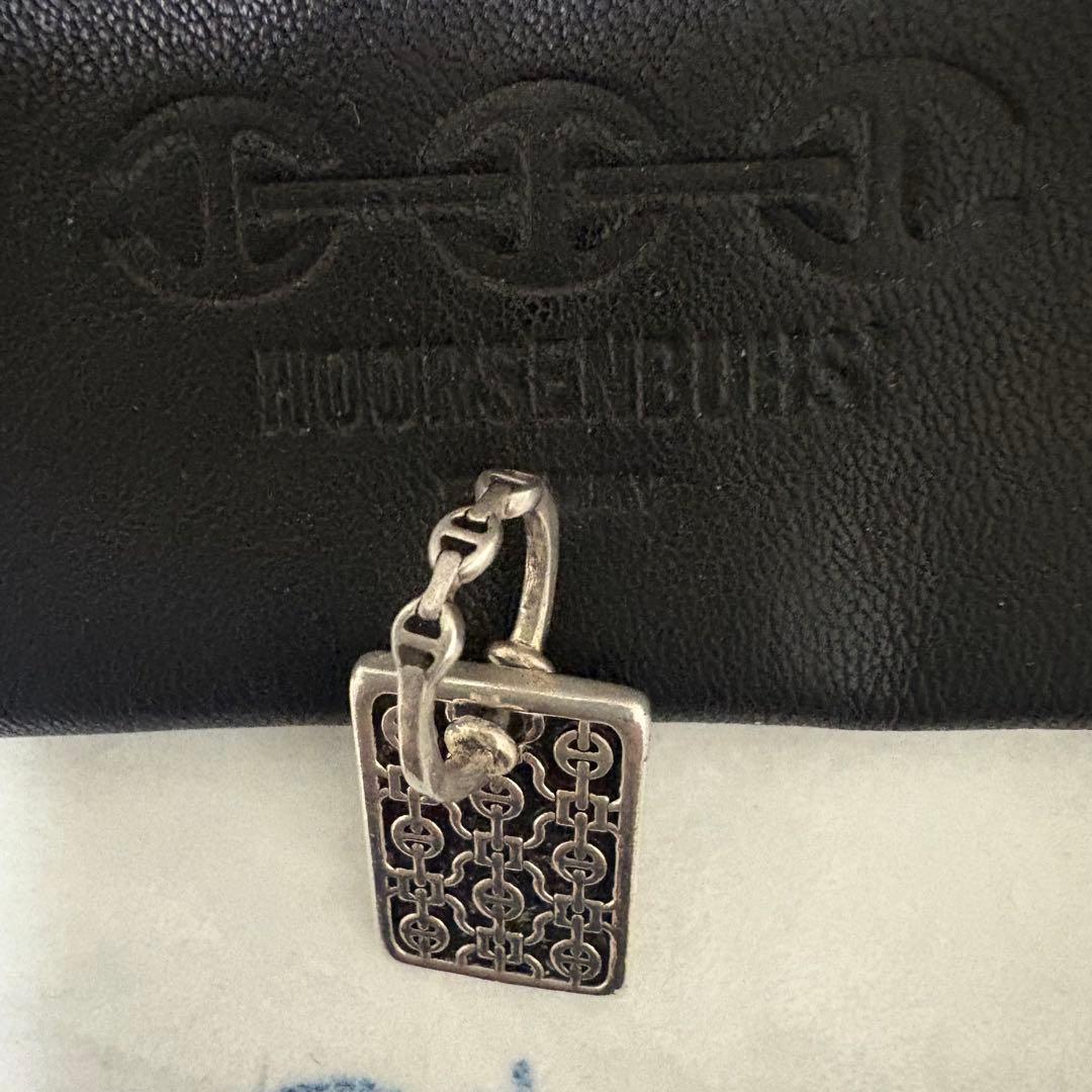 HOORSENBUHS ホーセンブース レクタングルレース シルバー ペンダント