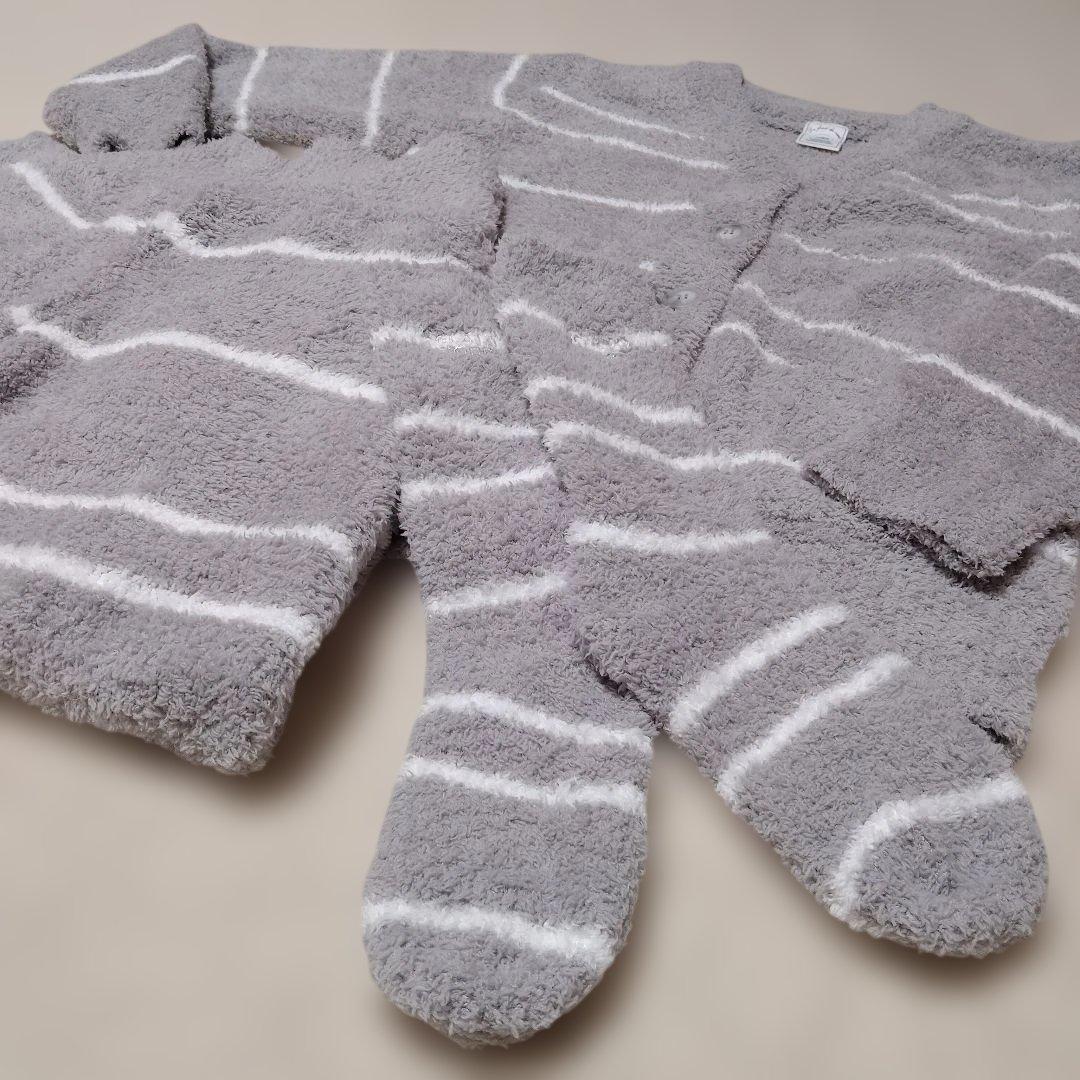 【新品未使用】 ジェラートピケ ルームウェア上下靴下3点セット パジャマ