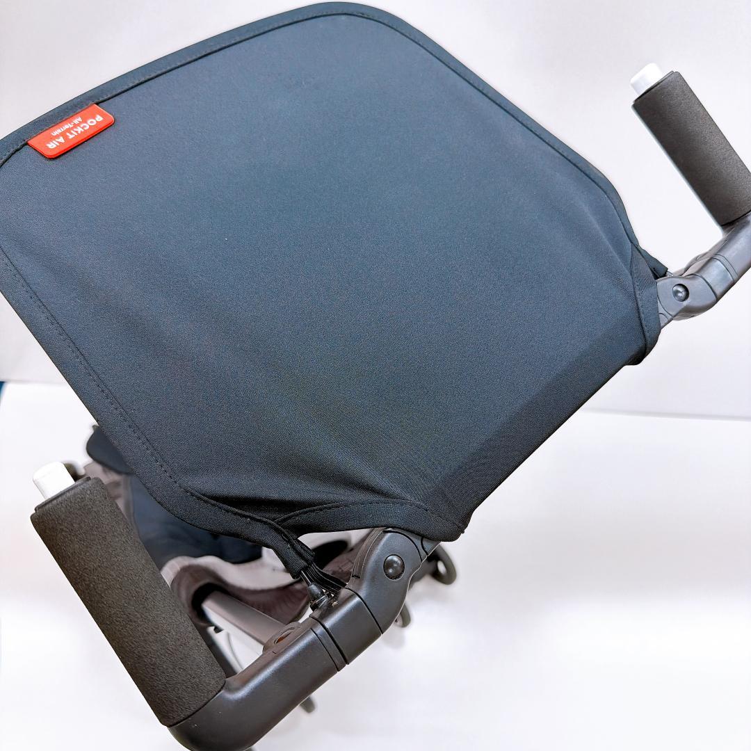 【美品】gb ポキットエア オールテレイン velvet black ベビーカー