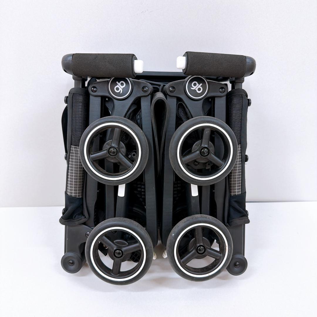 【美品】gb ポキットエア オールテレイン velvet black ベビーカー