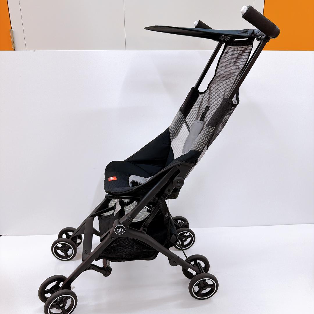 【美品】gb ポキットエア オールテレイン velvet black ベビーカー