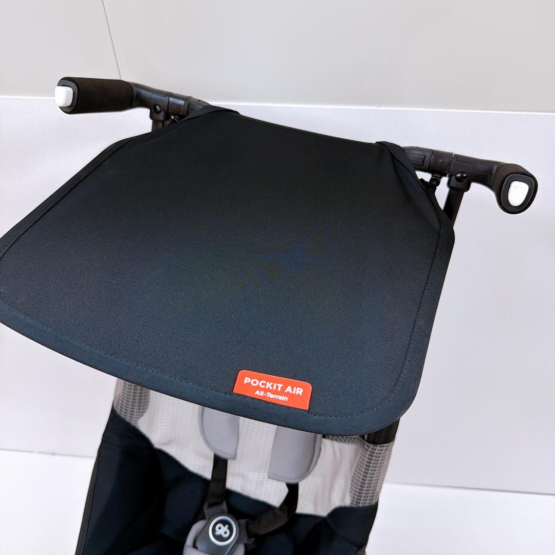 【美品】gb ポキットエア オールテレイン velvet black ベビーカー
