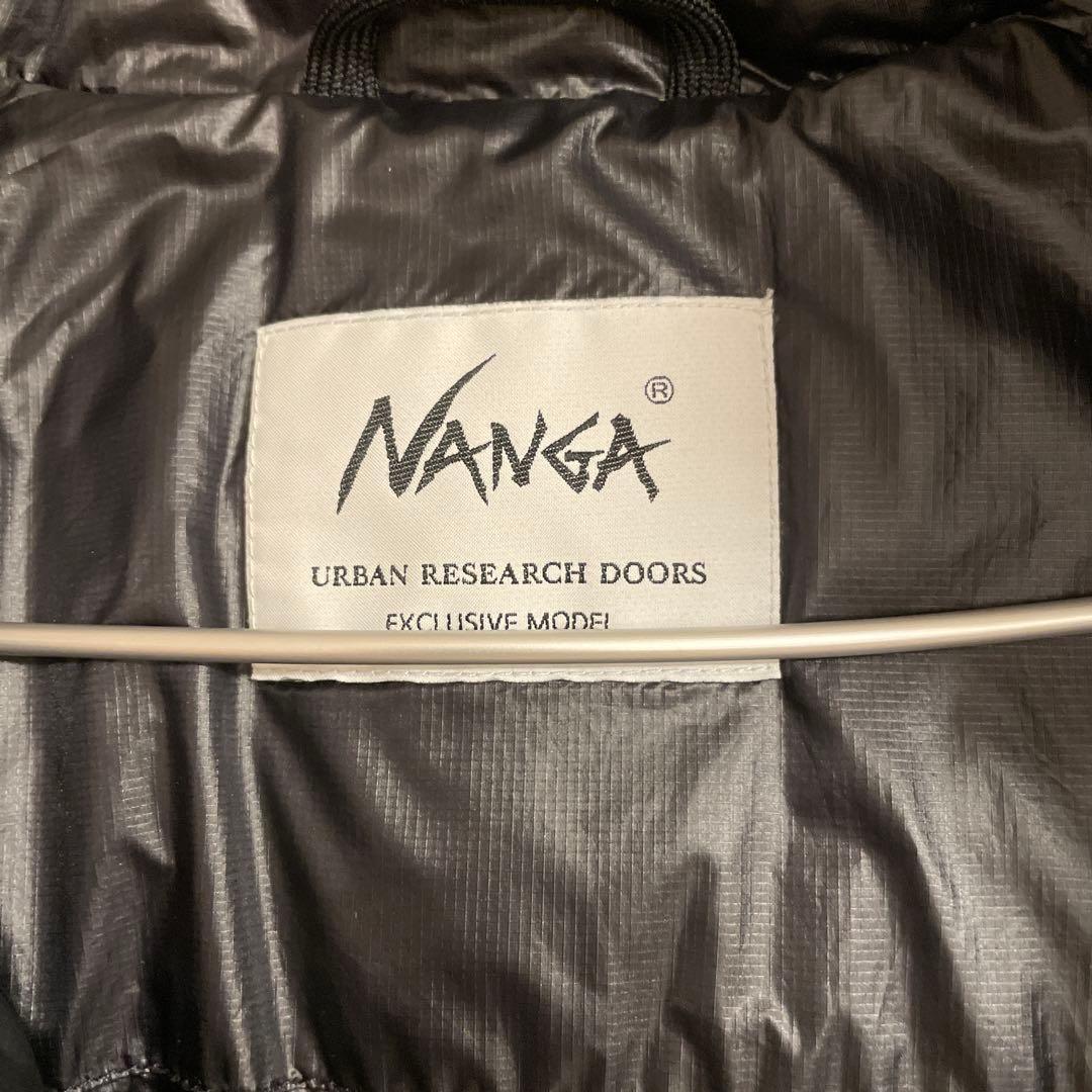 野尻美穂　URBAN RESEARCH NANGAブラック ダウン