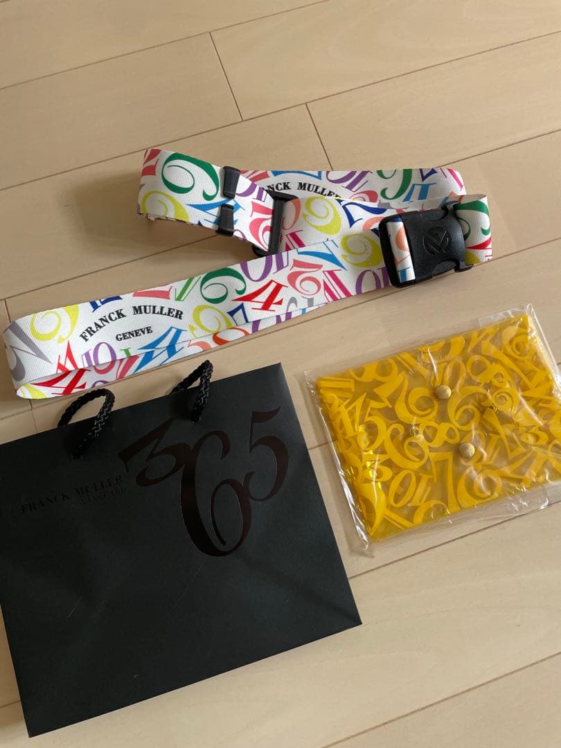新品FRANCK MULLER☆スーツケースベルト