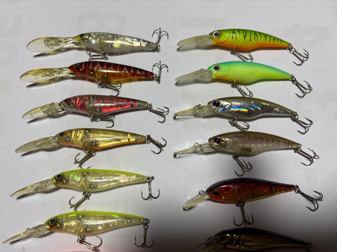 シャッド系ルアー16個セット