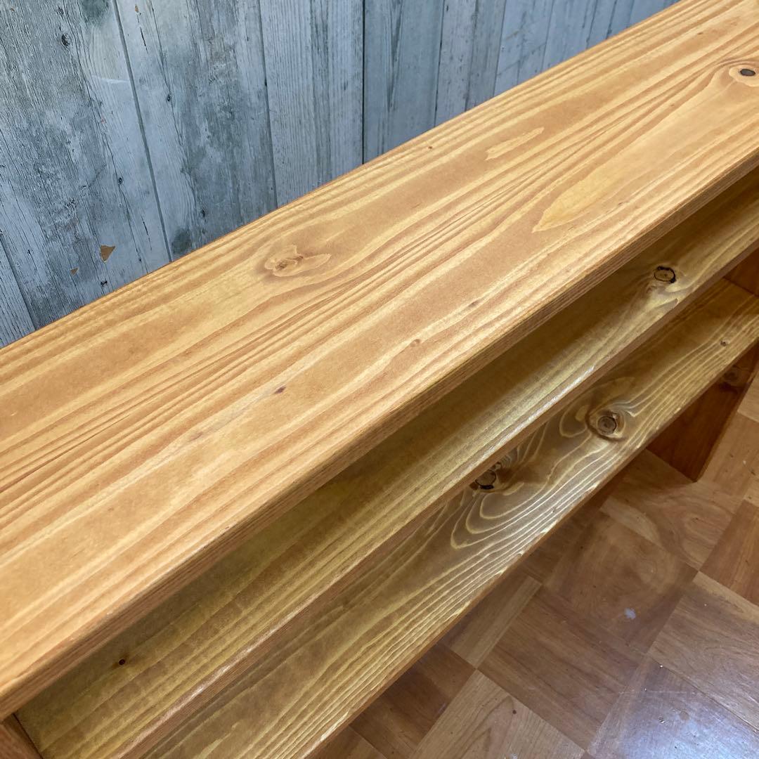 シェルフ 飾り棚 幅88cm パイン材