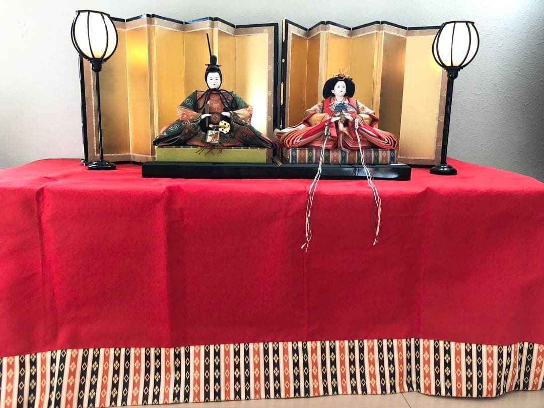 ひな人形セット　市川豊玉作