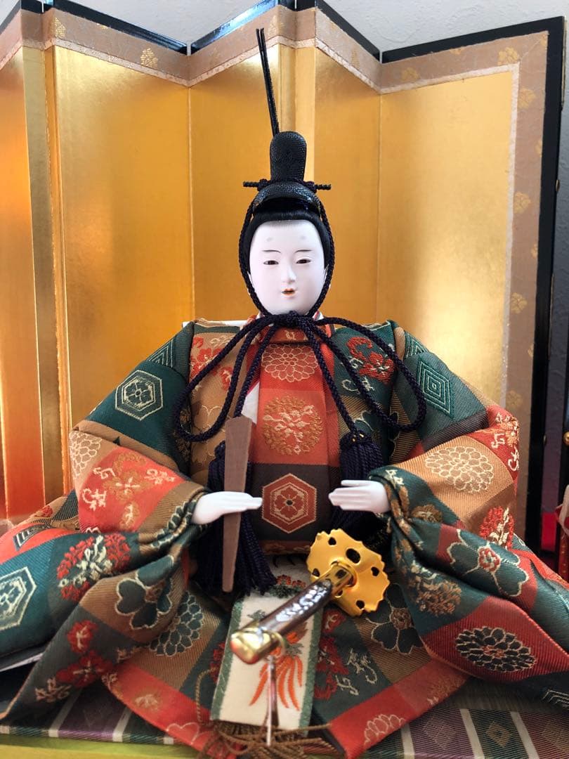 ひな人形セット　市川豊玉作