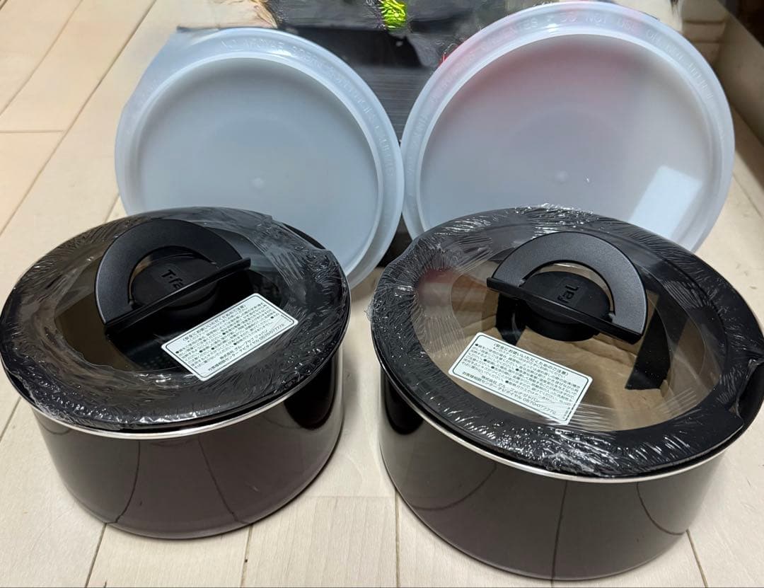 【新品未使用】T-fal ガス専用　ソースパン6点セット