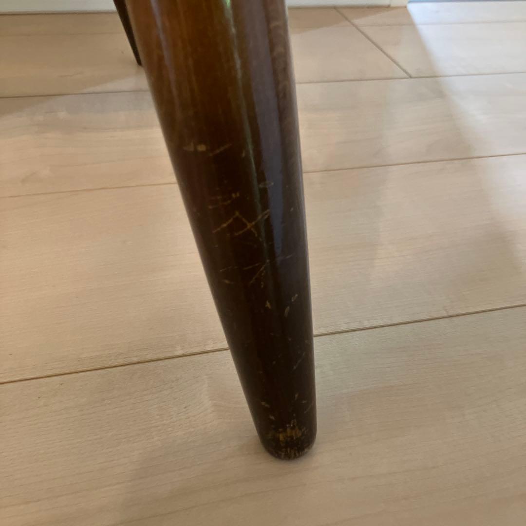 ウィンザーチェア　キツツキマーク　飛騨産業　木製ダークブラウン