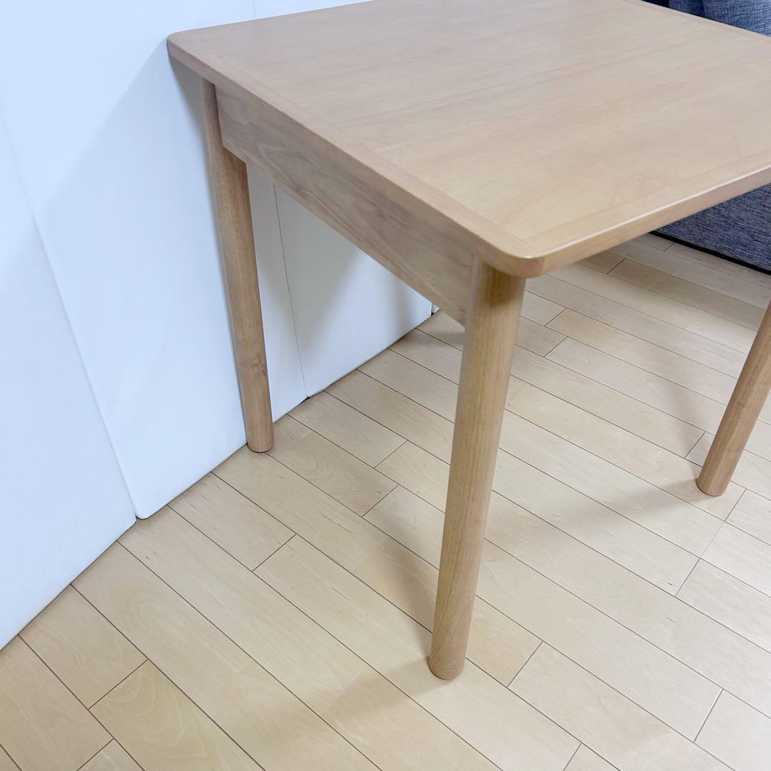無印良品　正方形　木製テーブル　70×70 天然木　ダイニングテーブル　MUJI