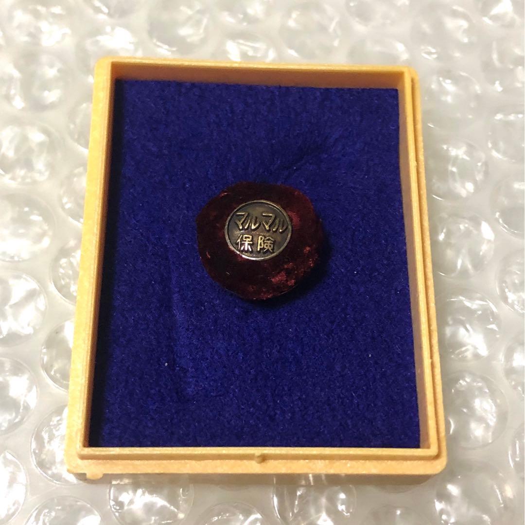 コレクション マルマン保険 第一火災海上保険 三星堂 純銀 ピンバッジ 文鎮