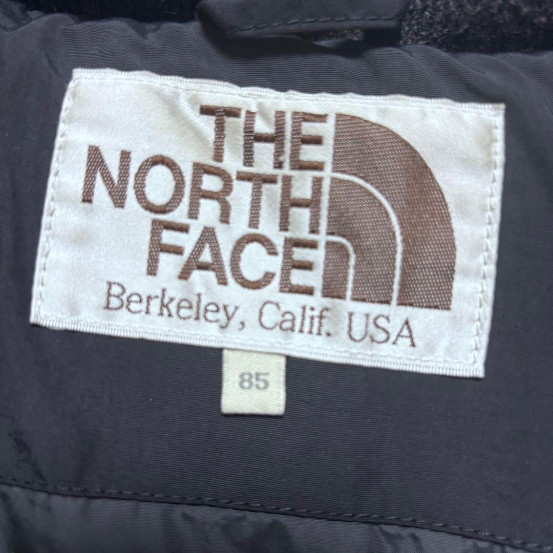 ☆人気　ノースフェイス　ニット　ダウンベスト　グレー　レディースM