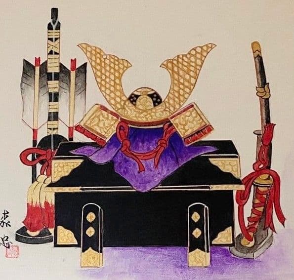 端午の節句 【兜】原画