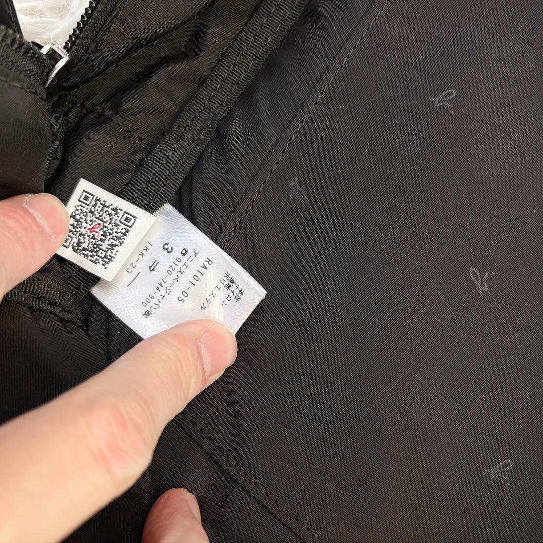 未使用級✨agnes b アニエスベー ナイロンリュック 黒 多ポケット