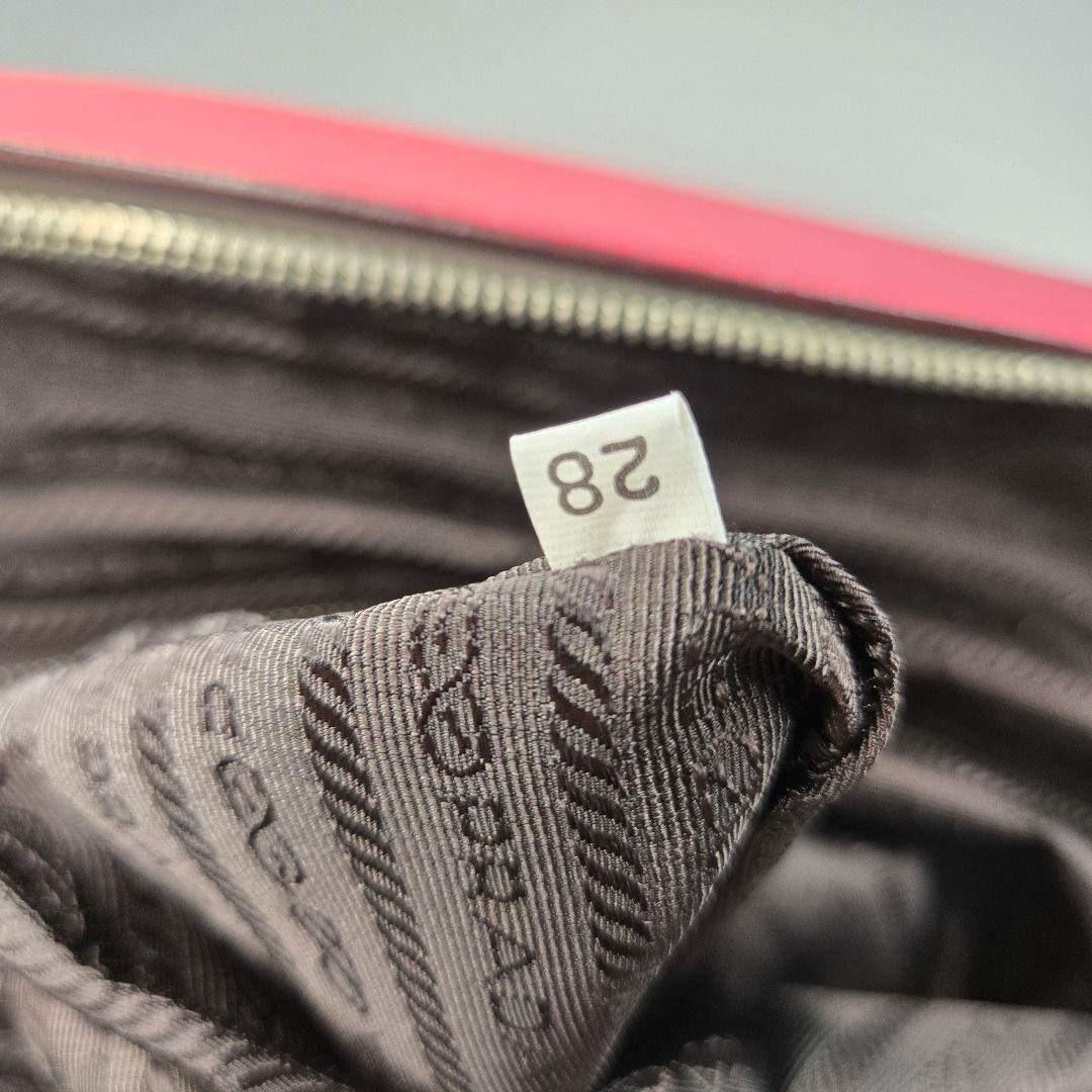 美品 PRADA キャリーケース オールサフィアーノレザー ポケット多