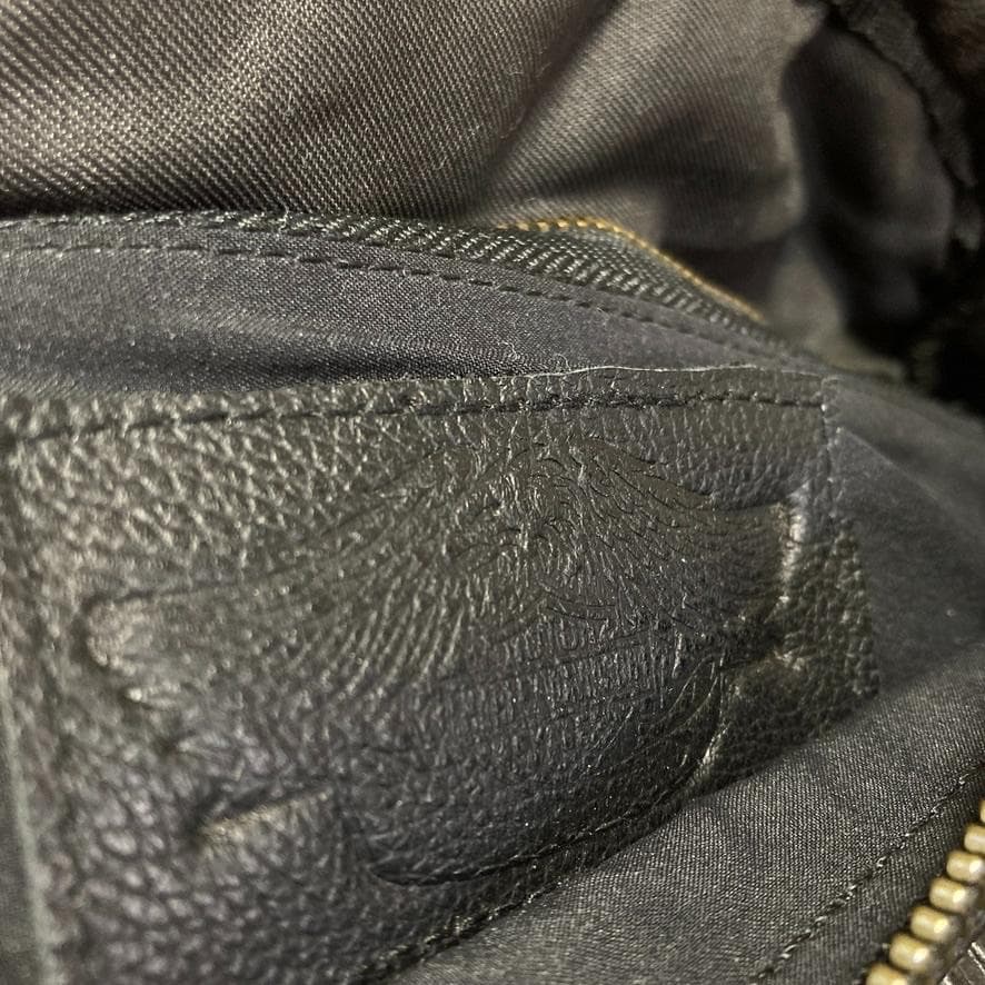 BMOG ロゴ バッグ ビンテージ 古着 90s ハーレー ダビッドソン レザー