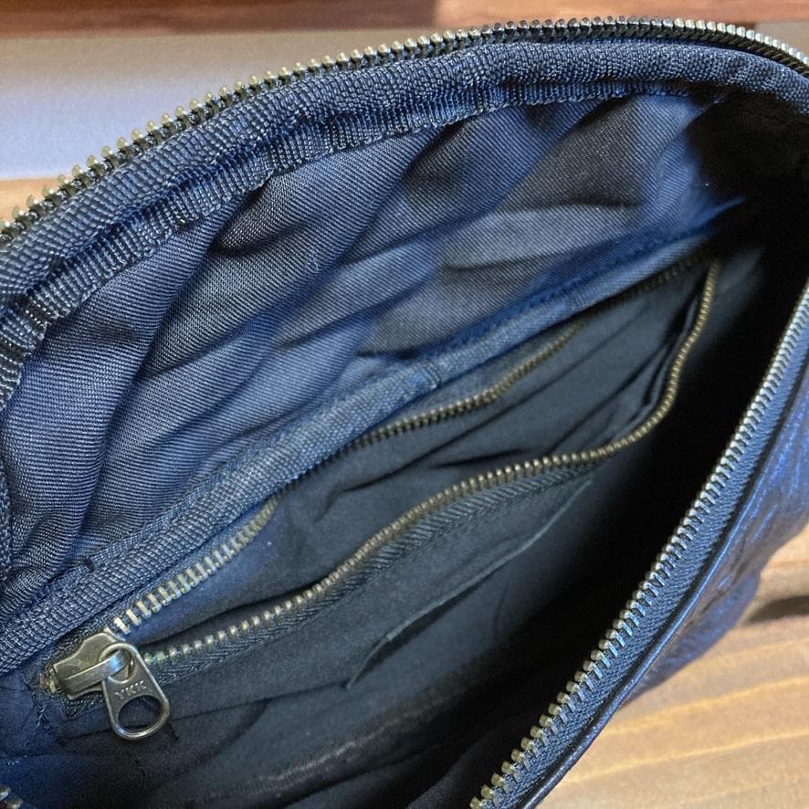 BMOG ロゴ バッグ ビンテージ 古着 90s ハーレー ダビッドソン レザー