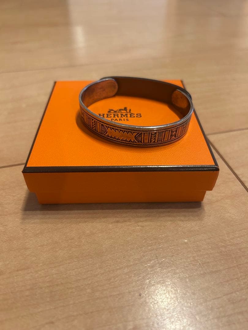【値下】刻印あり　HERMES トゥアレグ族　バングル　ブレスレット