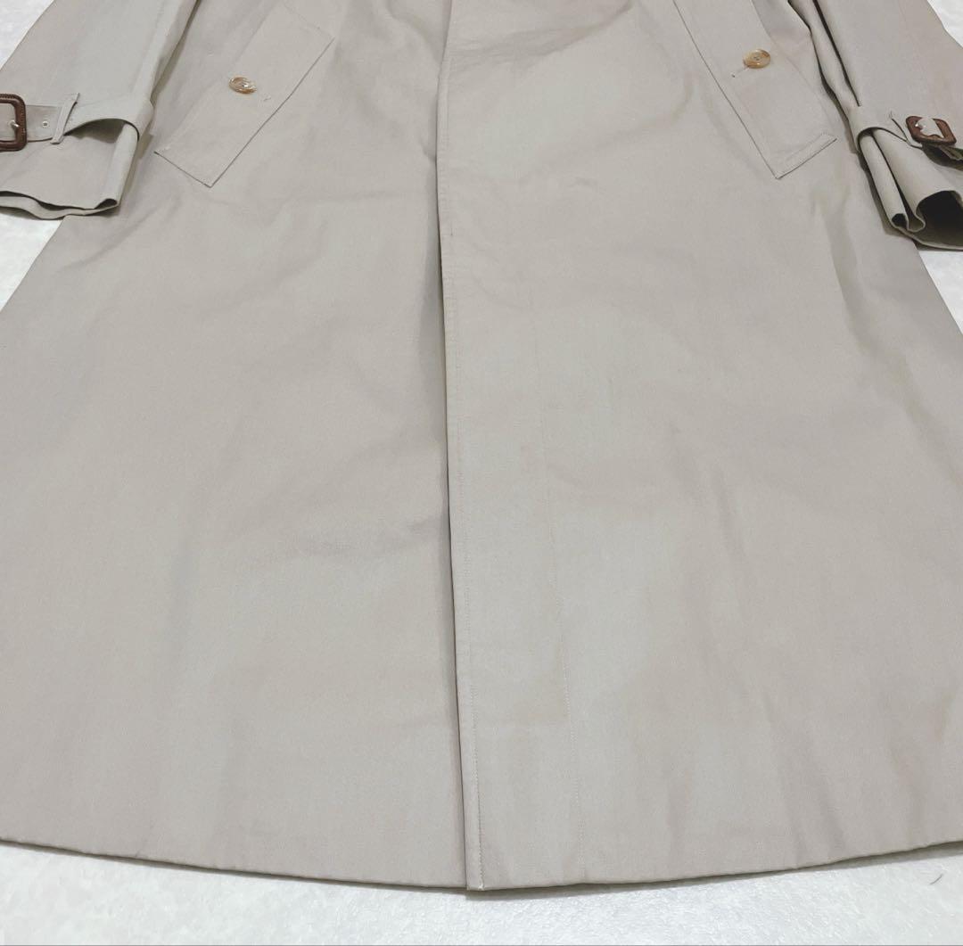 Burberrys バーバリー　ステンカラーコート　ノバチェック　ベージュ玉虫