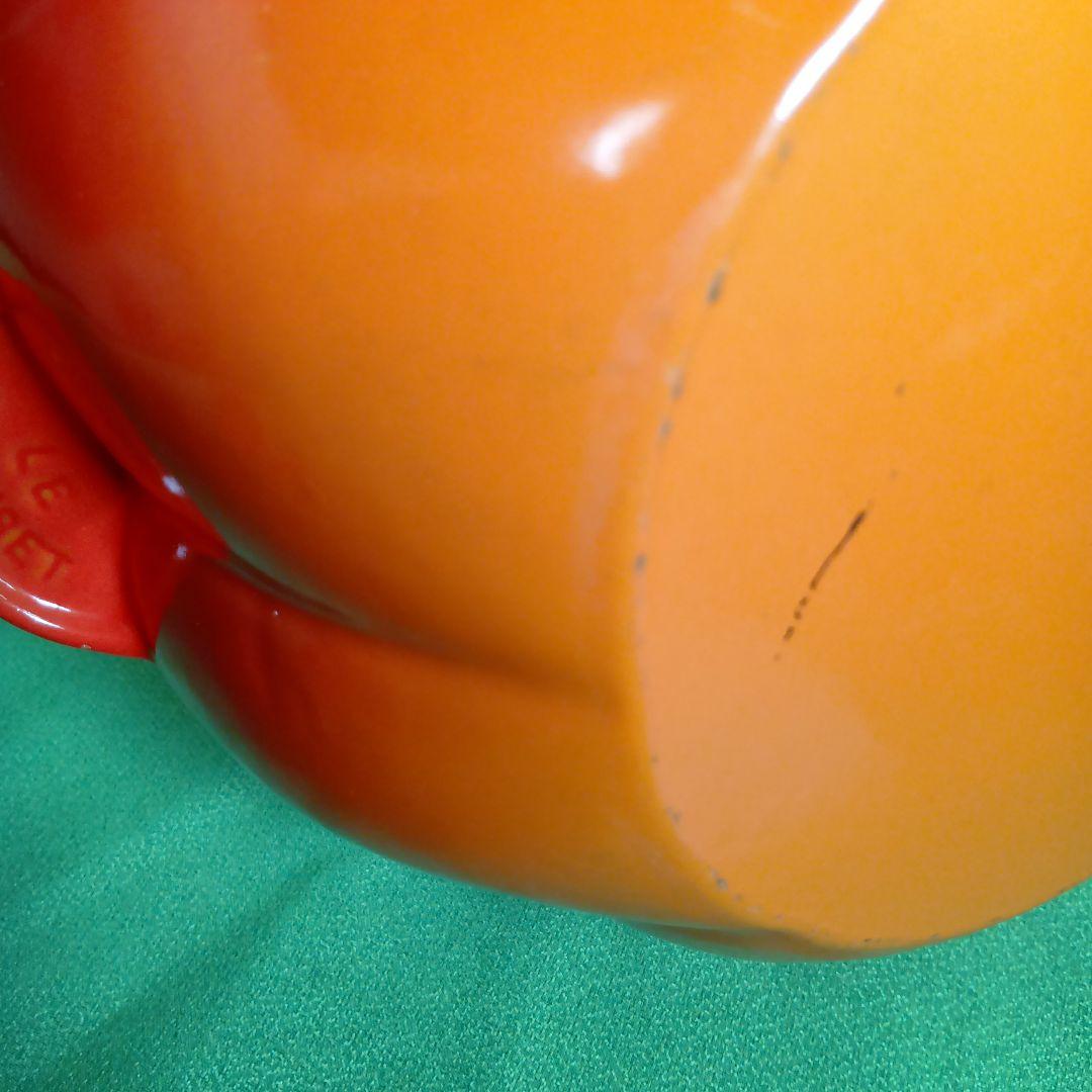 Le Creuset パンプキン型 鍋 オレンジ ココット かぼちゃ