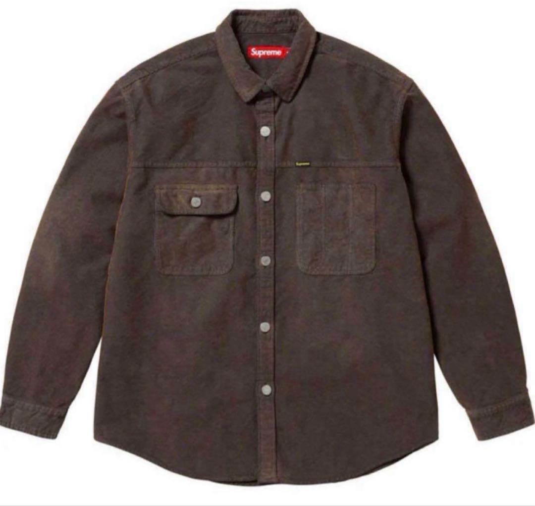 トップス 25ss supreme Washed Corduroy Shirt
