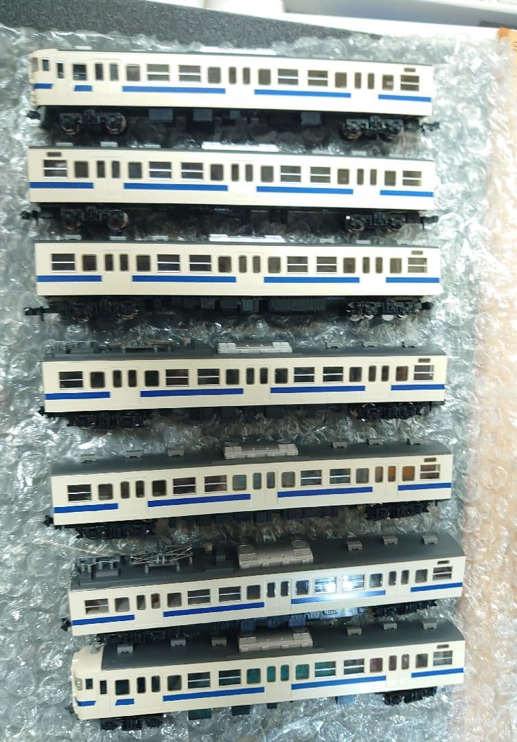 ジャンク品 TOMIX 92884 国鉄415系(常磐線)基本7両セットA 7両