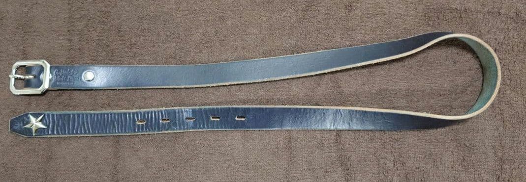 SCHOTT ベルト レザー　ワンスター　BLACK 32