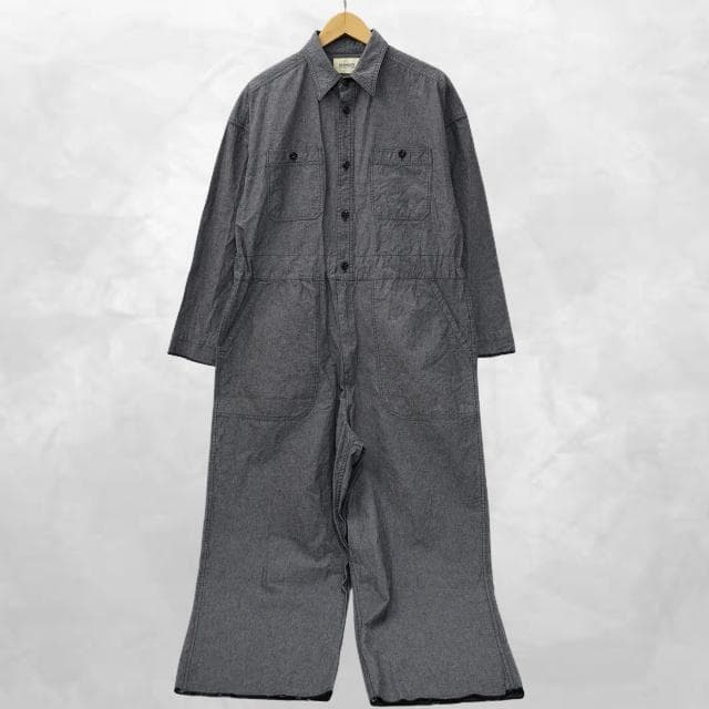 ビームスボーイ BEAMS BOY シャンブレー ステンシル オールインワン F