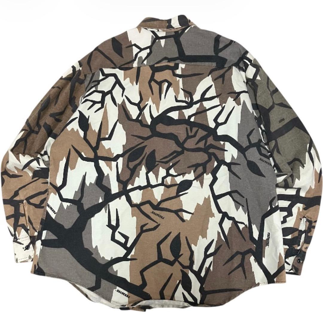 80s PREDATOR CAMOUFLAGE プレデターカモ ミリタリーシャツ