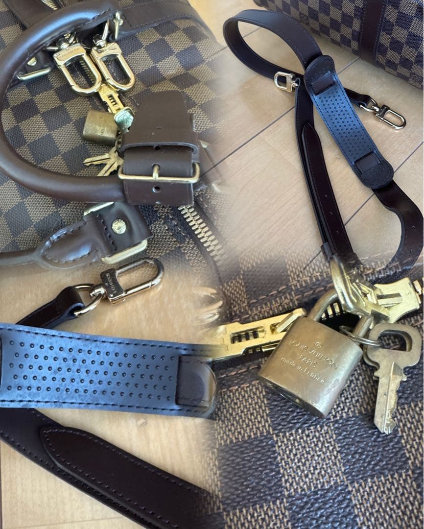 ⚠︎訳あり⚠︎ダミエ ボストンバッグ