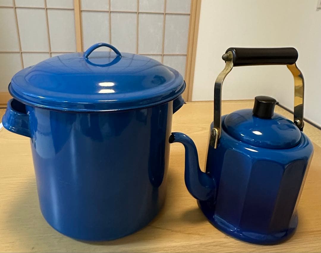 野田琺瑯　保存容器 & ケトル