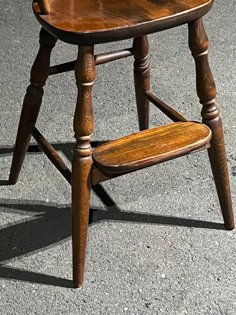 飛騨産業 キツツキマーク 穂高 ベビーチェア 乳幼児用 ハイチェア