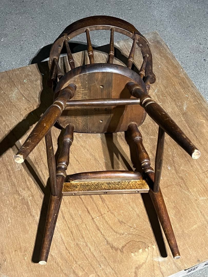 飛騨産業 キツツキマーク 穂高 ベビーチェア 乳幼児用 ハイチェア