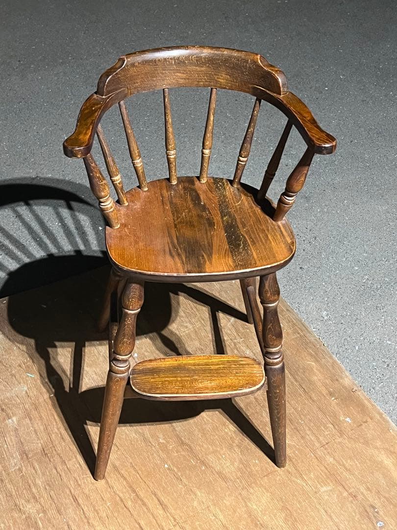 飛騨産業 キツツキマーク 穂高 ベビーチェア 乳幼児用 ハイチェア