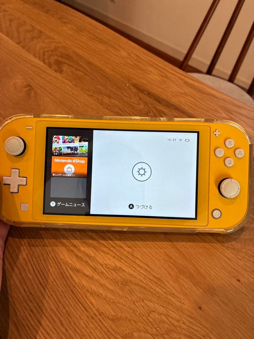 ジャンク品　Nintendo Switch Lite イエロー 本体