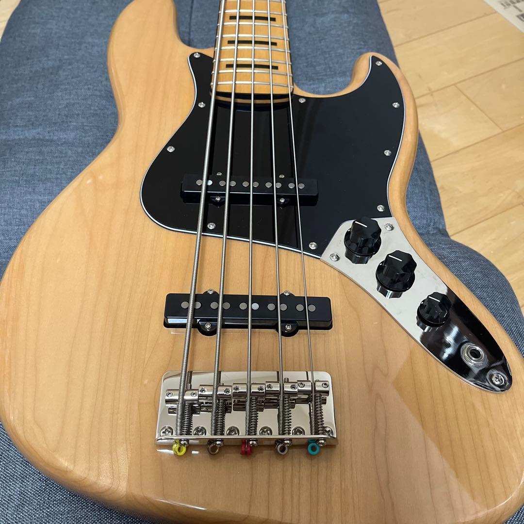 ベース Classic Vibe '70s Jazz Bass V Natural