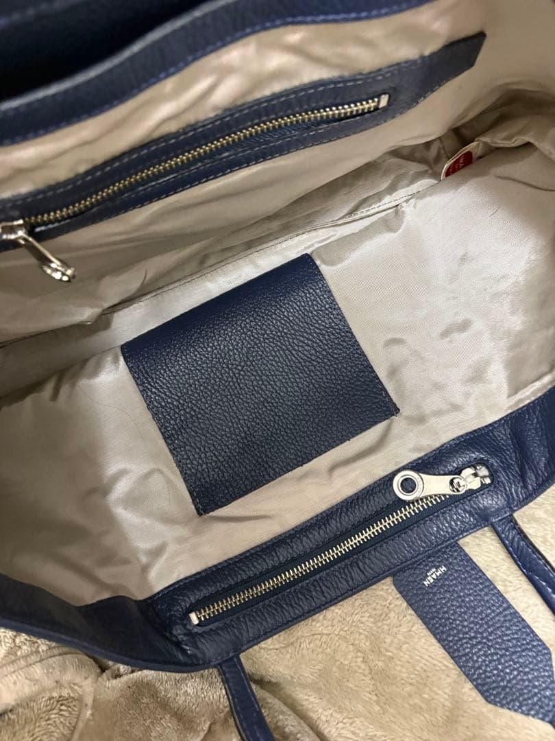 元値40700円未使用級✨️HMAEN アエナフルレザーバッグ 牛革　ロビン S