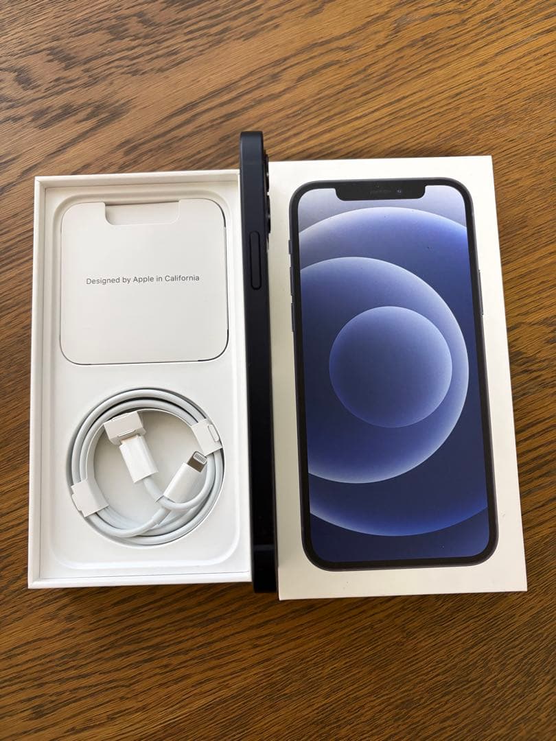 Apple iPhone 12 ブラック 本体128ＧＢ