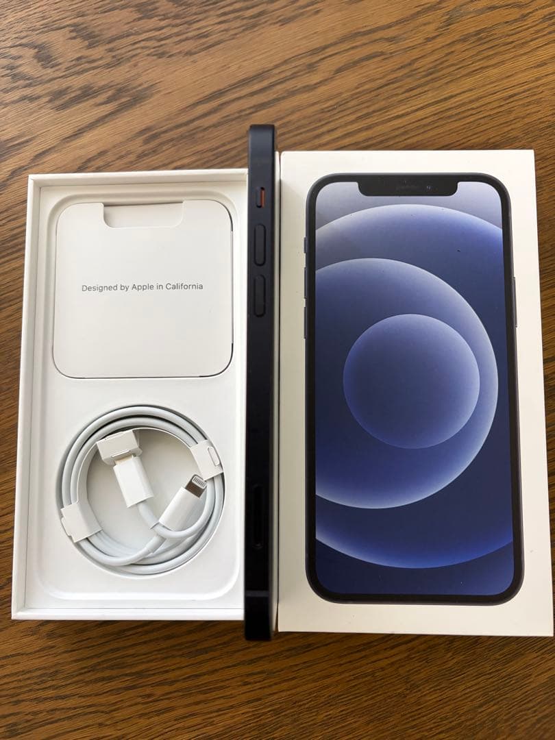 Apple iPhone 12 ブラック 本体128ＧＢ