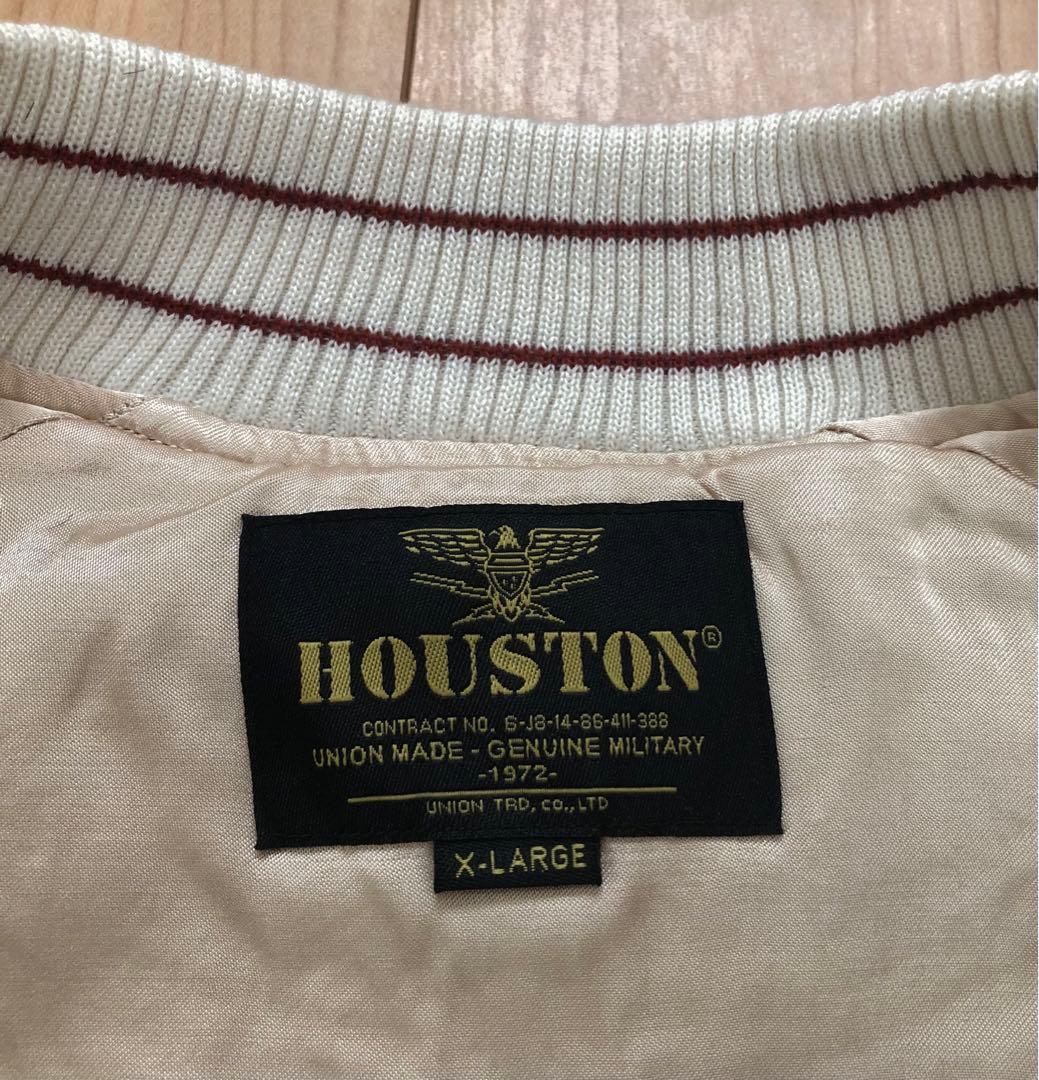 M１９！　HOUSTON 別珍 スーベニアジャケット(TIGER)／虎