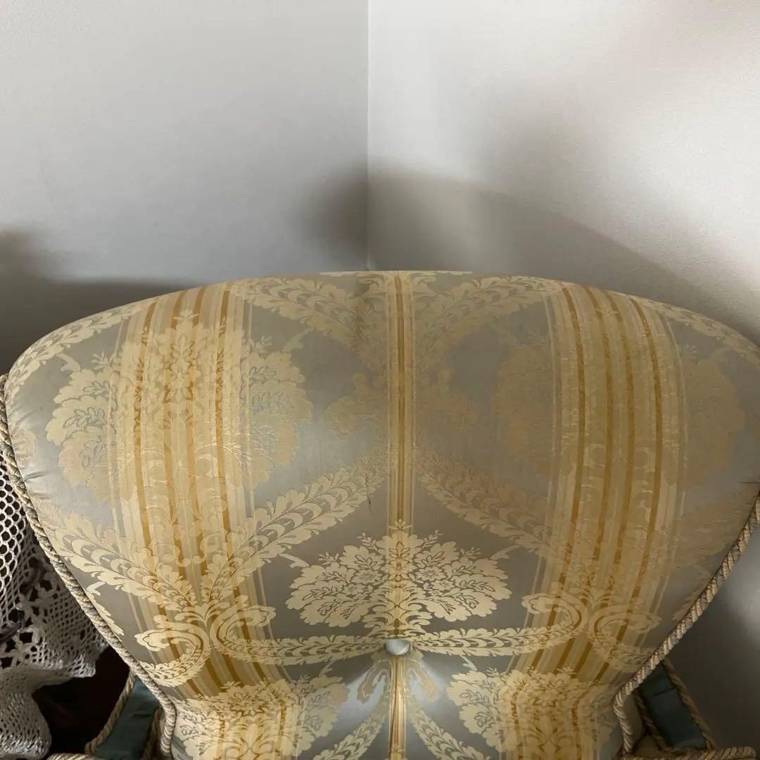 maron❣️ロココ調家具 2Pエレガント 右 1人掛ソファー アームチェア