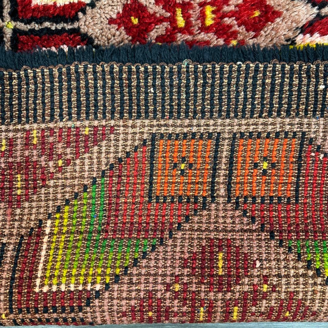 183cmx135cmモロッコ絨毯ふわふわファインウールヴィンテージ ラグ